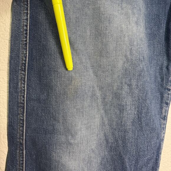 Veronica Beard Jeans Womens 32 Taylor High Rise Wide Leg Button Fly Durango Blue - Picture 7 of 14